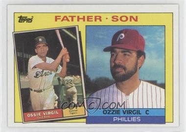 1985 Topps - [Base] #143 - Father - Son - Ossie Virgil, Ozzie Virgil