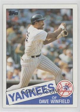 1985 Topps - [Base] #180 - Dave Winfield