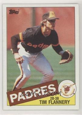 1985 Topps - [Base] #182 - Tim Flannery