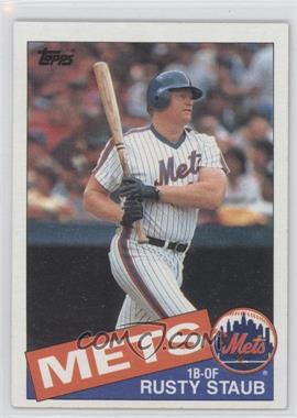 1985 Topps - [Base] #190 - Rusty Staub