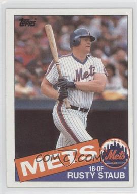 1985 Topps - [Base] #190 - Rusty Staub