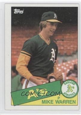 1985 Topps - [Base] #197 - Mike Warren