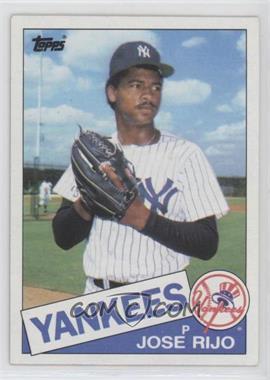 1985 Topps - [Base] #238 - Jose Rijo