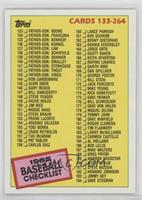 Checklist - Cards 133-264