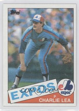 1985 Topps - [Base] #345 - Charlie Lea