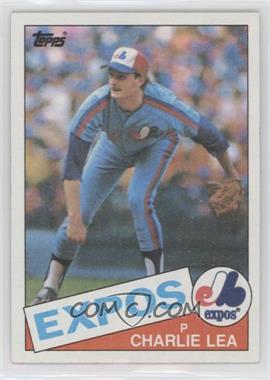 1985 Topps - [Base] #345 - Charlie Lea