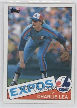 1985 Topps - [Base] #345 - Charlie Lea