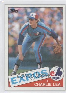 1985 Topps - [Base] #345 - Charlie Lea