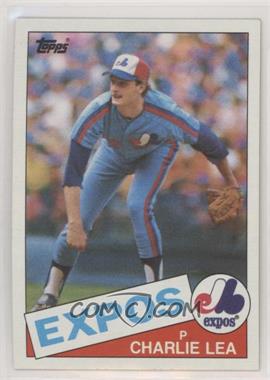 1985 Topps - [Base] #345 - Charlie Lea