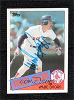 Wade Boggs [JSA Certified COA Sticker]