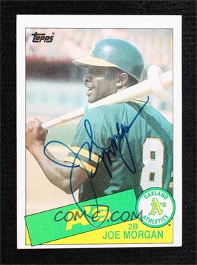 1985 Topps - [Base] #352 - Joe Morgan [JSA Certified COA Sticker]