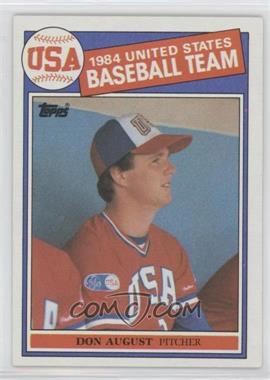 1985 Topps - [Base] #392 - Don August