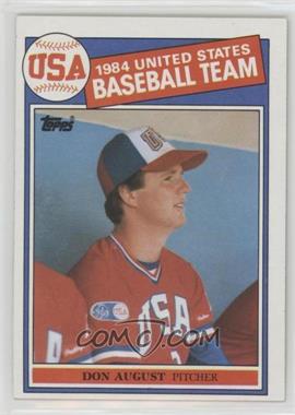 1985 Topps - [Base] #392 - Don August