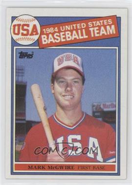 1985 Topps - [Base] #401 - Mark McGwire