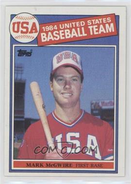 1985 Topps - [Base] #401 - Mark McGwire