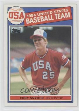 1985 Topps - [Base] #403 - Cory Snyder