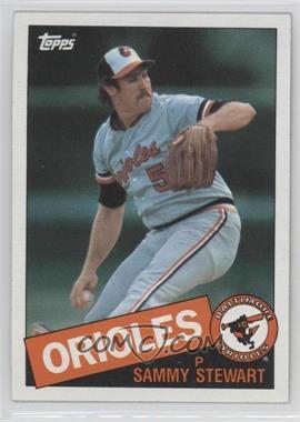 1985 Topps - [Base] #469 - Sammy Stewart