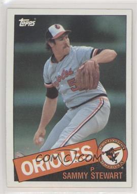 1985 Topps - [Base] #469 - Sammy Stewart