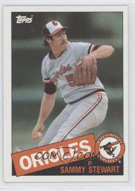 1985 Topps - [Base] #469 - Sammy Stewart