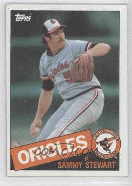 1985 Topps - [Base] #469 - Sammy Stewart