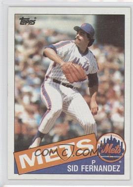 1985 Topps - [Base] #649 - Sid Fernandez