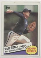 Record Breaker - Nolan Ryan