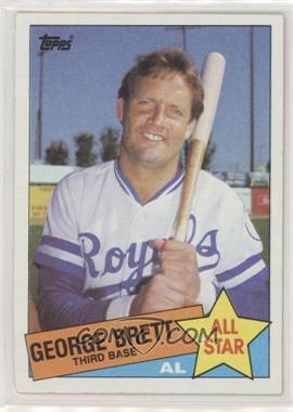 1985 Topps - [Base] #703 - All Star - George Brett