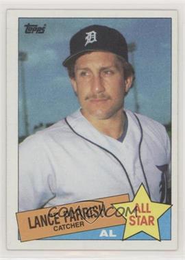 1985 Topps - [Base] #708 - All Star - Lance Parrish