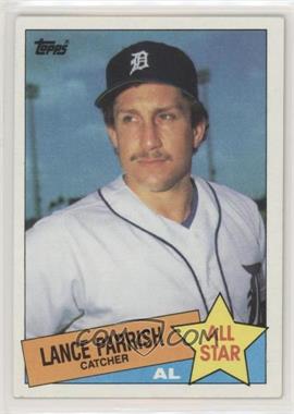 1985 Topps - [Base] #708 - All Star - Lance Parrish