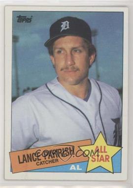 1985 Topps - [Base] #708 - All Star - Lance Parrish