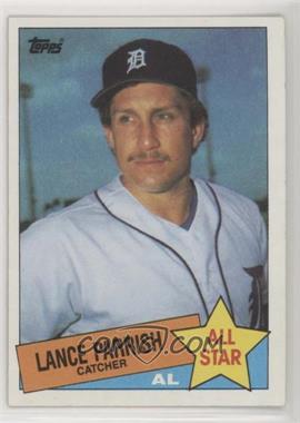 1985 Topps - [Base] #708 - All Star - Lance Parrish