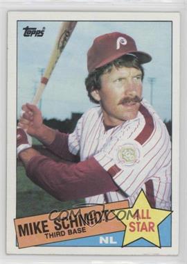 1985 Topps - [Base] #714 - All Star - Mike Schmidt