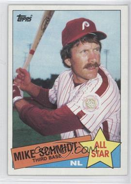 1985 Topps - [Base] #714 - All Star - Mike Schmidt