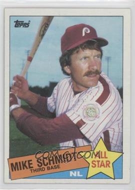 1985 Topps - [Base] #714 - All Star - Mike Schmidt