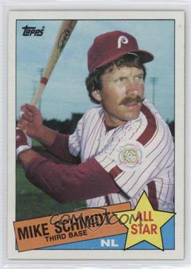1985 Topps - [Base] #714 - All Star - Mike Schmidt