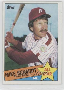 1985 Topps - [Base] #714 - All Star - Mike Schmidt