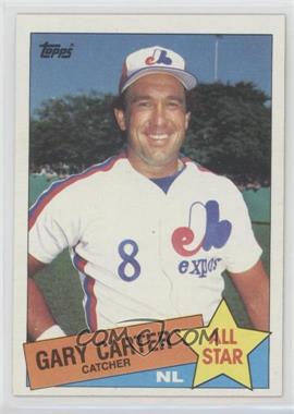 1985 Topps - [Base] #719 - All Star - Gary Carter