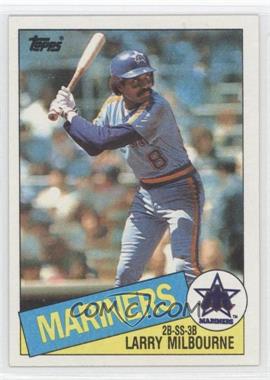 1985 Topps - [Base] #754 - Larry Milbourne