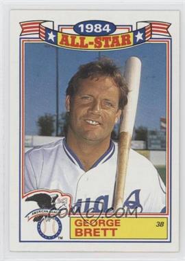 1985 Topps - Rack Pack Glossy All-Stars #15 - George Brett