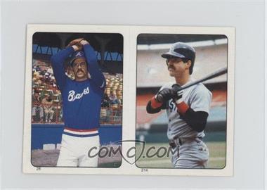 1985 Topps Album Stickers - [Base] #214-28 - Craig McMurtry, Bill Buckner