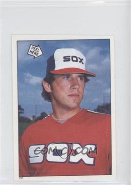 1985 Topps Album Stickers - [Base] #233 - Richard Dotson