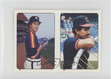 1985 Topps Album Stickers - [Base] #252-66 - Frank DiPino, Tony Bernazard