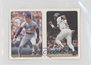 1985 Topps Album Stickers - [Base] #260-74 - Orel Hershiser, Chet Lemon