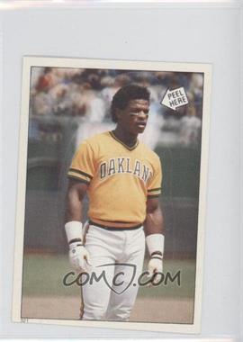 1985 Topps Album Stickers - [Base] #321 - Rickey Henderson