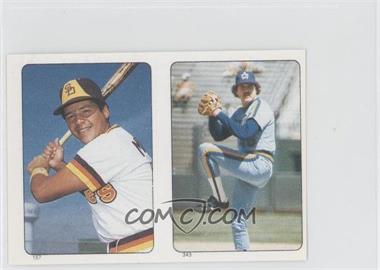 1985 Topps Album Stickers - [Base] #343-157 - Mike Stanton, Carmelo Martinez