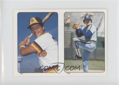 1985 Topps Album Stickers - [Base] #343-157 - Mike Stanton, Carmelo Martinez