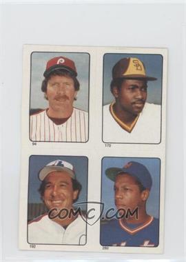 1985 Topps Album Stickers - [Base] #94-170-192-280 - Mike Schmidt, Tony Gwynn, Gary Carter, Dwight Gooden