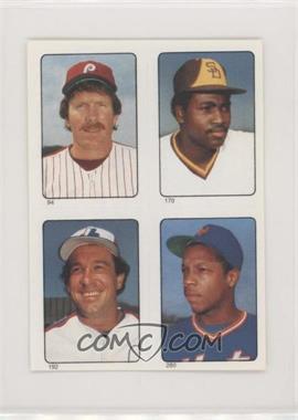 1985 Topps Album Stickers - [Base] #94-170-192-280 - Mike Schmidt, Tony Gwynn, Gary Carter, Dwight Gooden