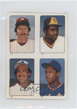 1985 Topps Album Stickers - [Base] #94-170-192-280 - Mike Schmidt, Tony Gwynn, Gary Carter, Dwight Gooden