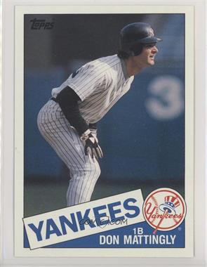 1985 Topps Super - [Base] #4 - Don Mattingly